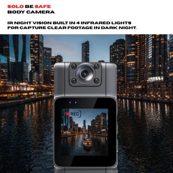 Solobesafe Mini Action Camera – 2K Video, WiFi, Night Vision, Waterproof – Compa - Picture 3 of 4